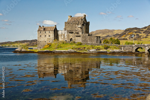 Famous Eilean Donan Castle Scotland  Great Britain