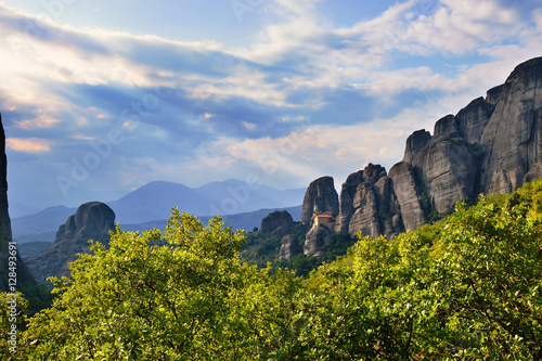 Meteora landscape. Greece