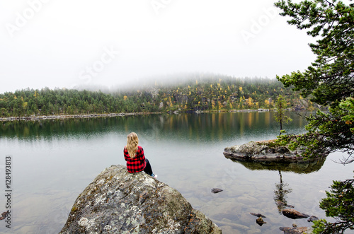 Autumn in Lapland, Finland