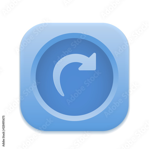     App Button - Round Square 