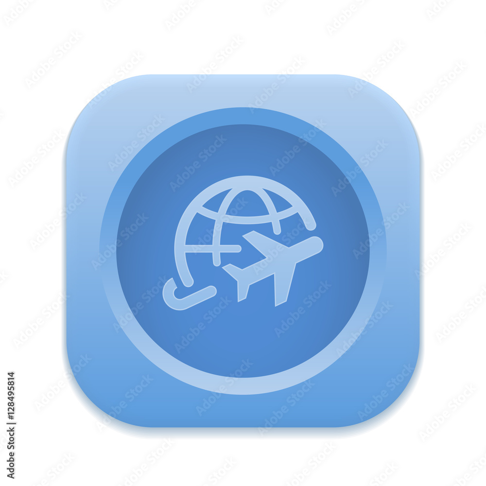 App Button - Round Square App Button - Round Square
