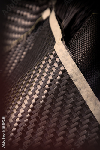 Carbon fiber composite raw material background