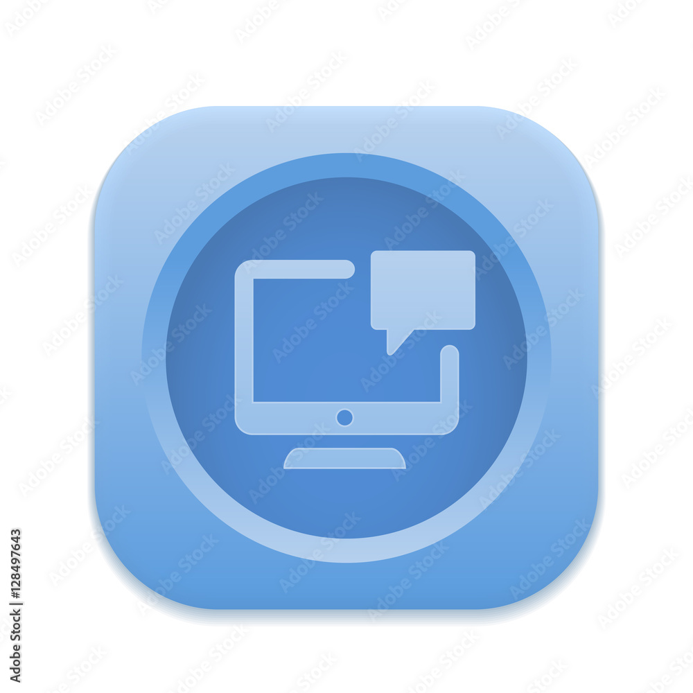 App Button - Round Square App Button - Round Square