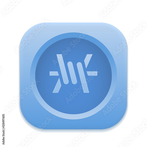 App Button - Round Square