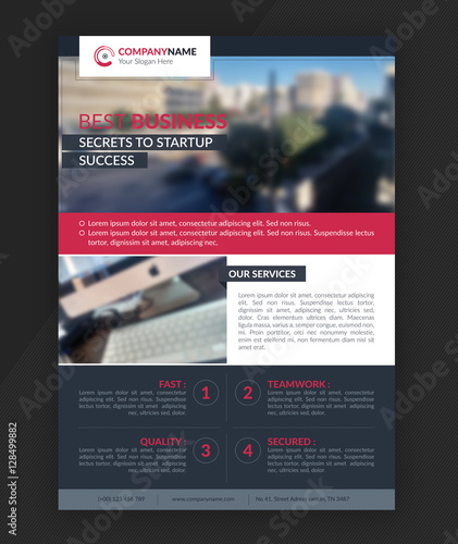 Corporate Business Flyer RED