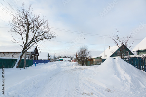 Snow covered road © Aliaksei Luskin