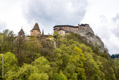 old fortress view from far away