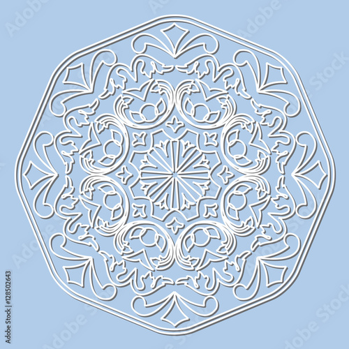 Vector decorative element mandala.