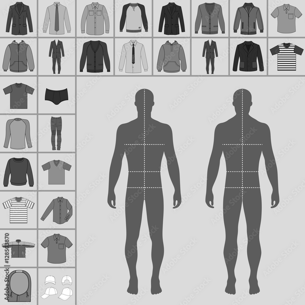 Men's clothing set