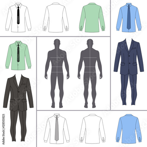 Men's clothing set