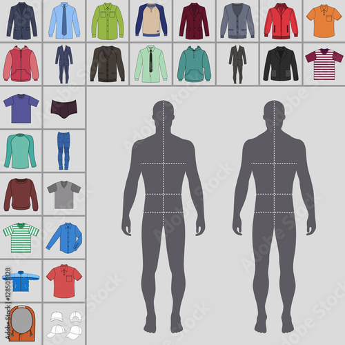 Men's clothing set
