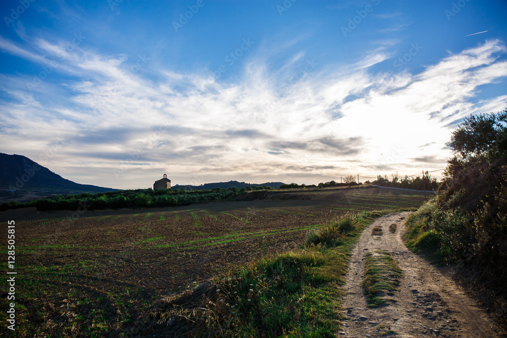 Obraz premium Picturesque landscape of Spain