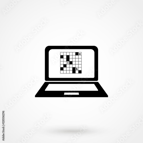 Laptop Icon illustration