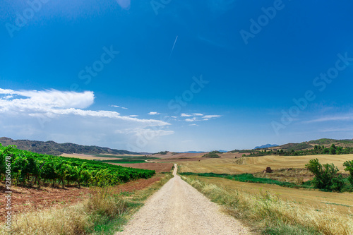 Picturesque landscape of Spain