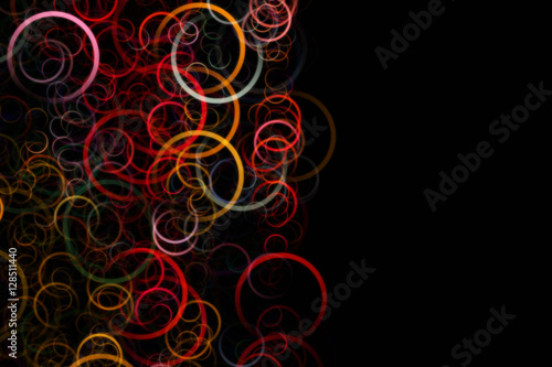 Fantastic elegant circle background design illustration with space for your text