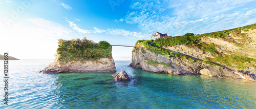 Newquay Atlantic ocean coast, Cornwall, England