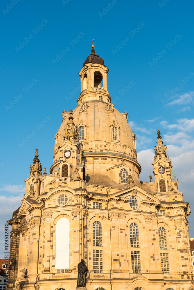 The restored Church of our Lady in Dresden, Germany