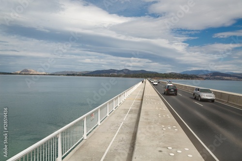 Bridge across the water