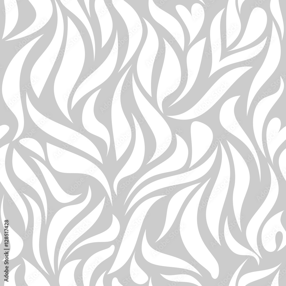 Seamless pattern with white tracery on a gray background Seamless pattern with white tracery on a gray background