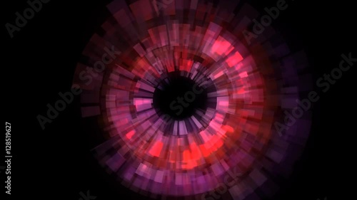 Radial Abstract Eye Background Animation
