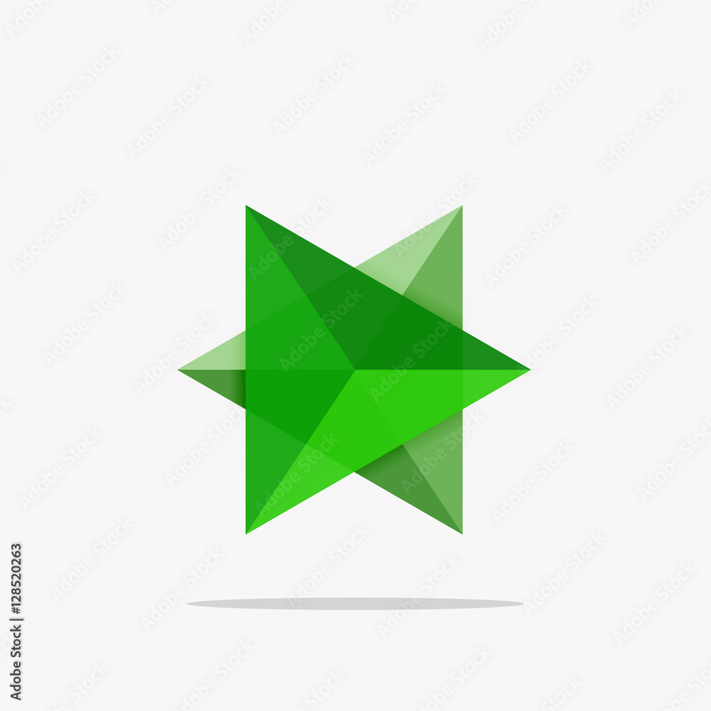 Blank triangle layout business template Blank triangle layout business template