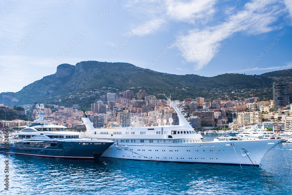the Monte Carlo harbour, Monaco, France