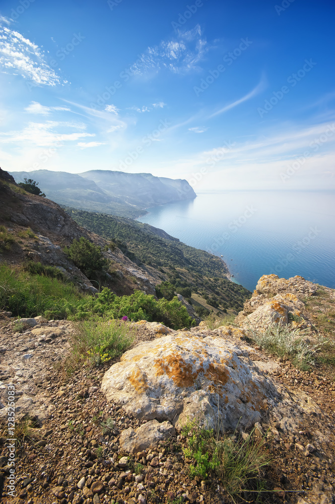 Fototapeta premium Beautiful mountain landscape. Composition of nature