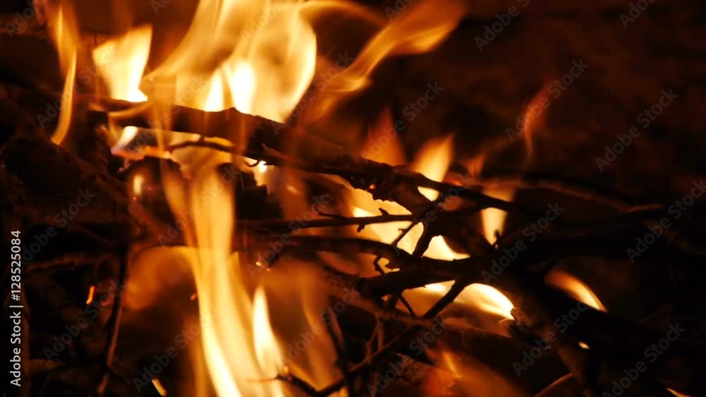 Fireplace in a camping Fireplace in a camping