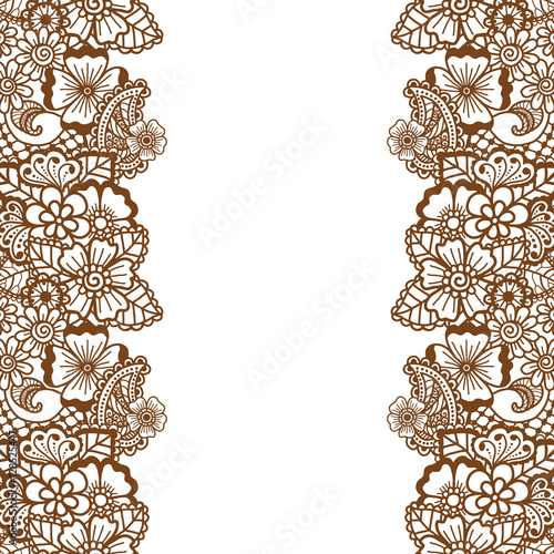 Mehndi vertical backrtound.