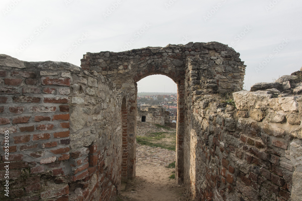 ruins of medieval castle