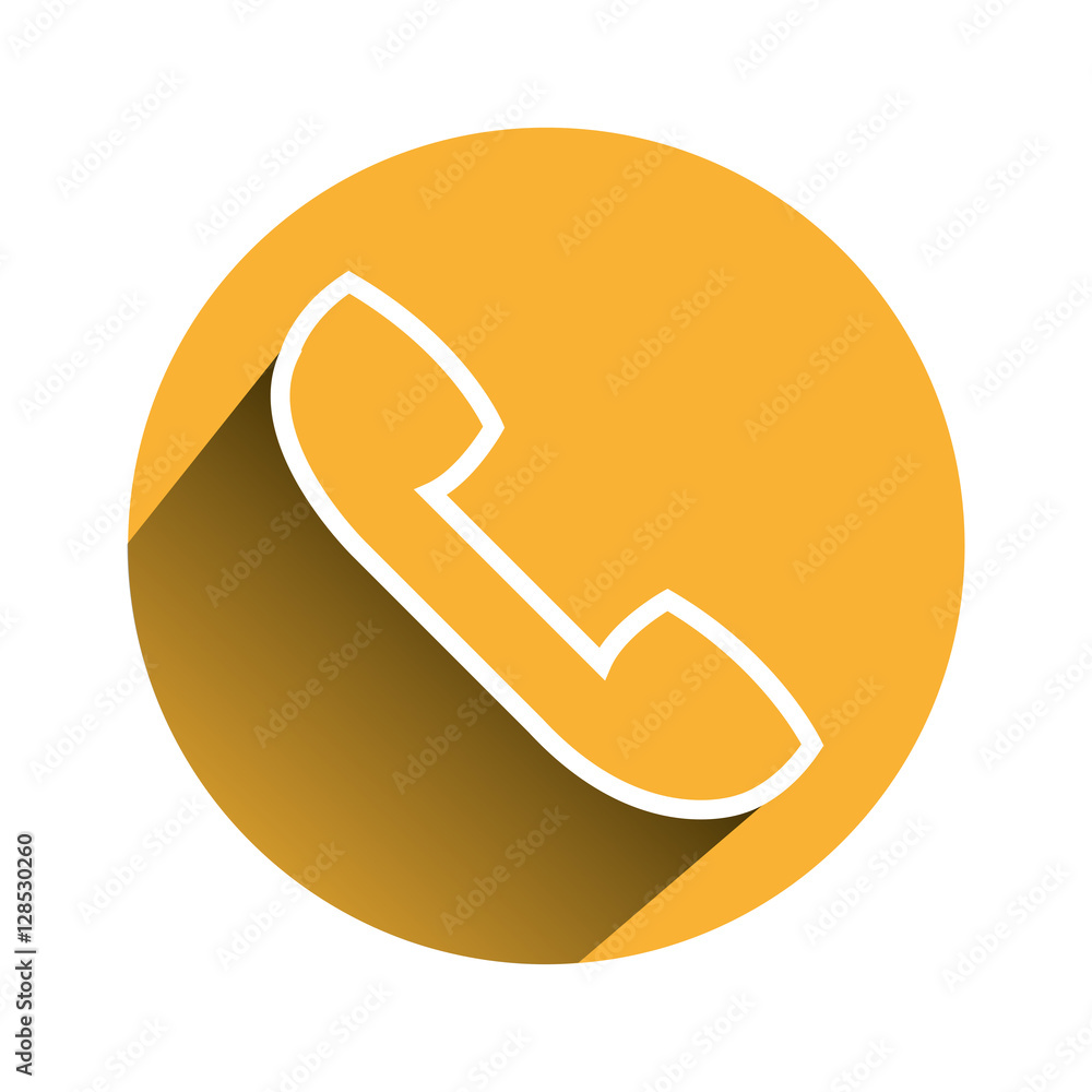 telephone service isolated icon vector illustration design telephone service isolated icon vector illustration design
