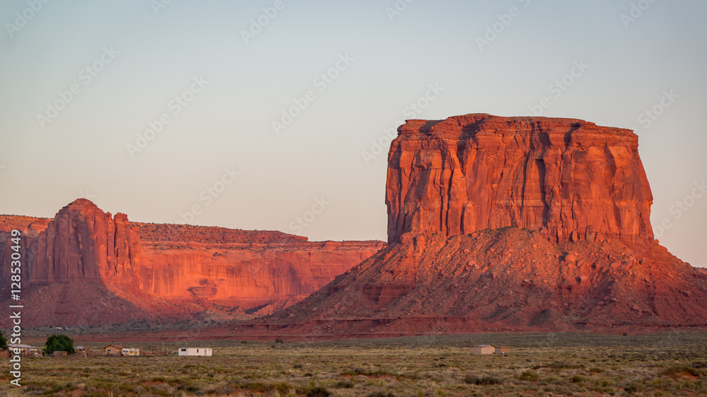 Fototapeta premium Monument valley at the dusk, Arizona, USA
