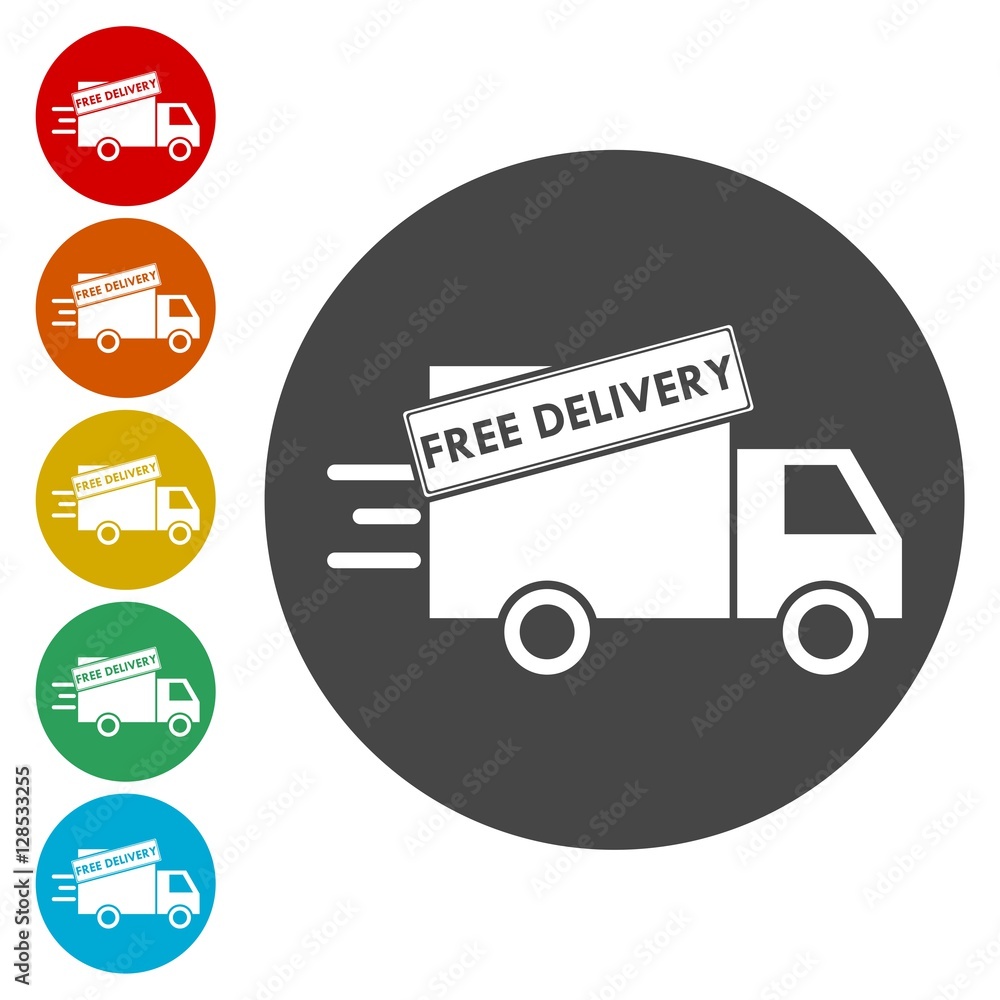 Express delivery icon Express delivery icon