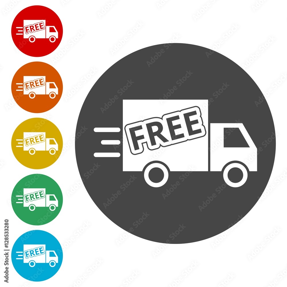 Express delivery icon Express delivery icon