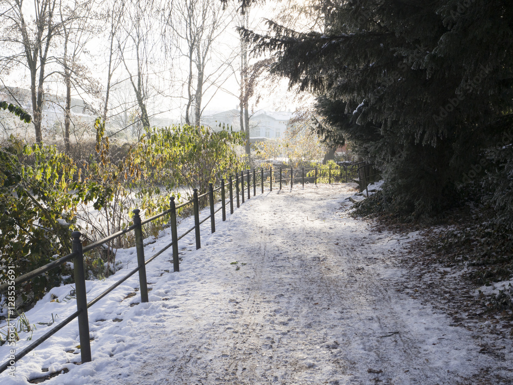 Fototapeta premium Winter Spaziergang