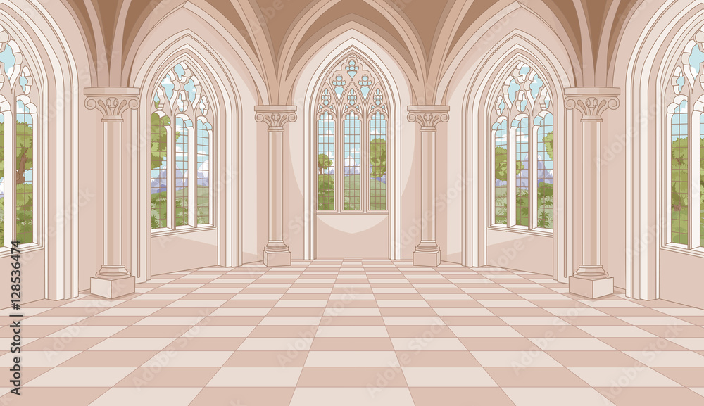 Fototapeta premium Castle Hall