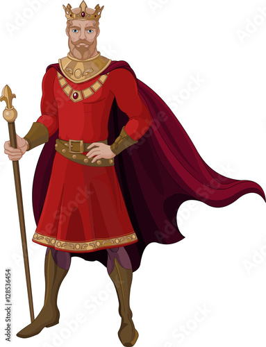 Fantasy King in Red