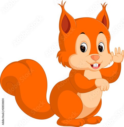 Cute squirrel cartoon

