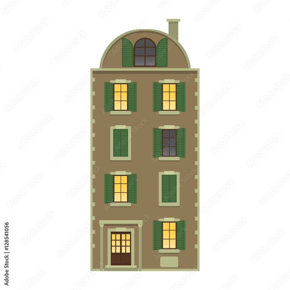Christmas house vector Christmas house vector