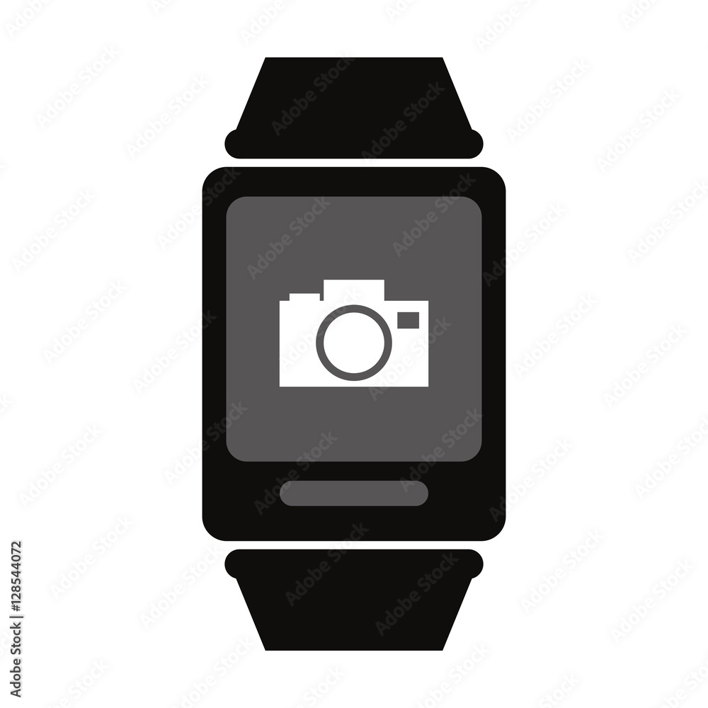 Wearable smart technology icon vector illustration graphic design Wearable smart technology icon vector illustration graphic design