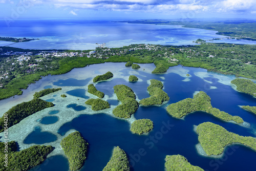 Full view of Palau Koror