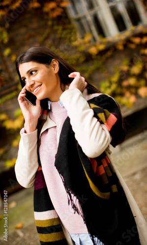 Woman with phone