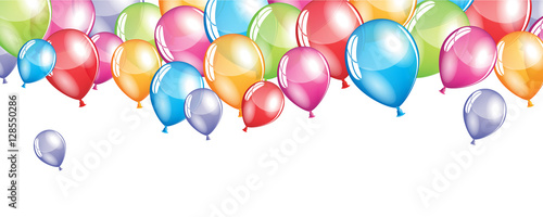 Festive Balloons background