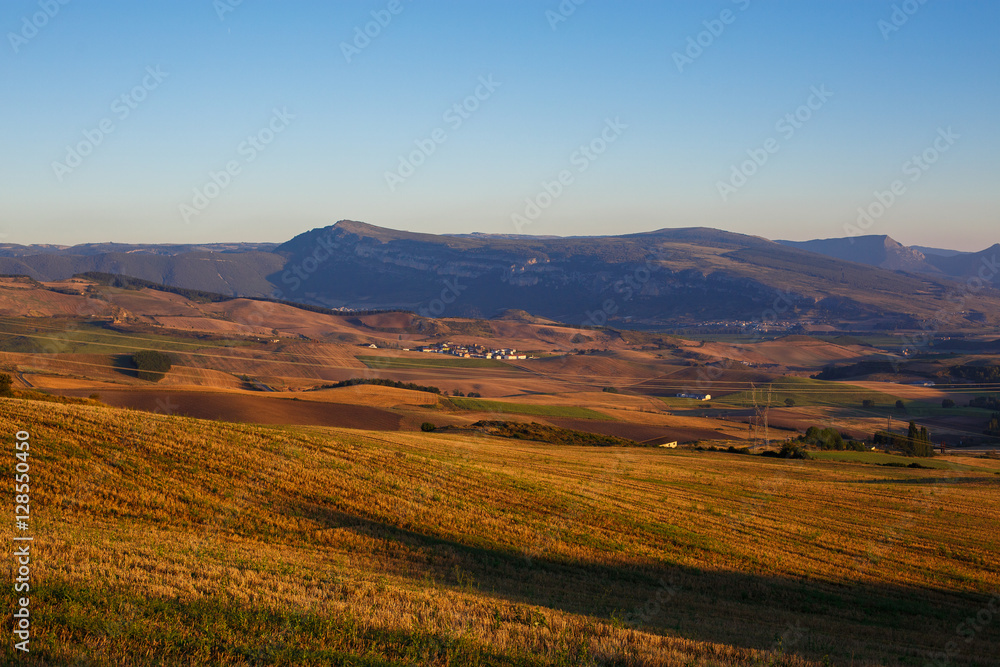 Picturesque landscape of Spain