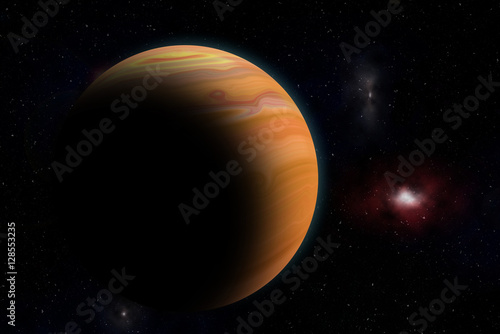 Fototapeta Naklejka Na Ścianę i Meble -  The Jupiter from space