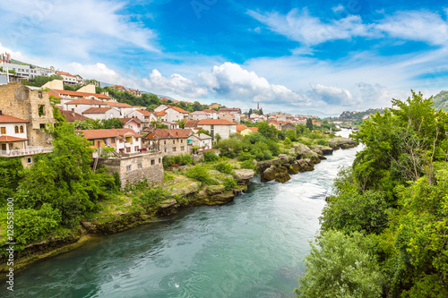 Fototapeta Naklejka Na Ścianę i Meble -  Historical center in Mostar