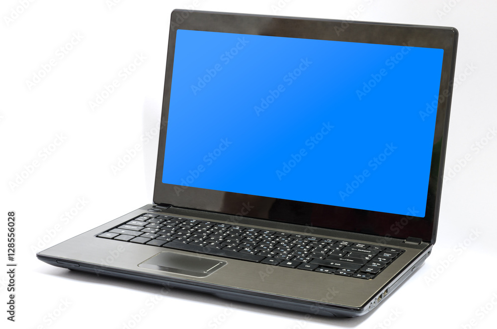 Laptop computer isolated on white background Laptop computer isolated on white background