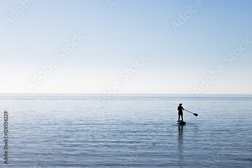 Paddling into the Sea