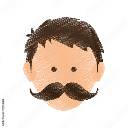 Tamer circus cartoon icon vector illustration graphic design