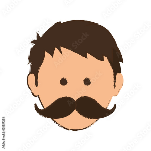 Tamer circus cartoon icon vector illustration graphic design